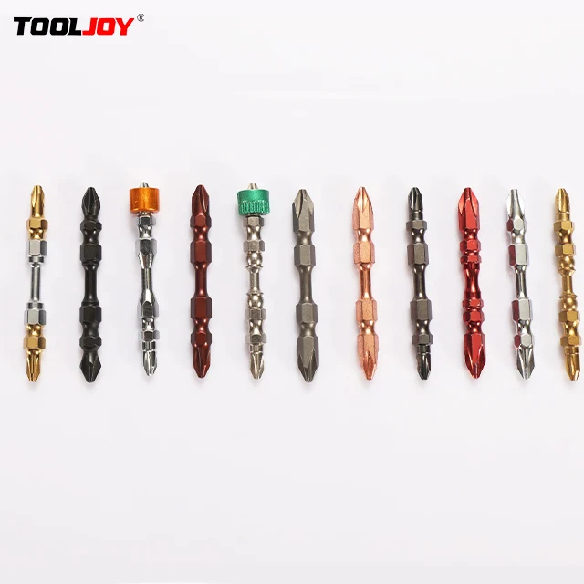 TOOLJOY 1/4' Double End magnetic screwdriver bit PH2 Double end S2 Screwdriver Drill Bit With High Quality