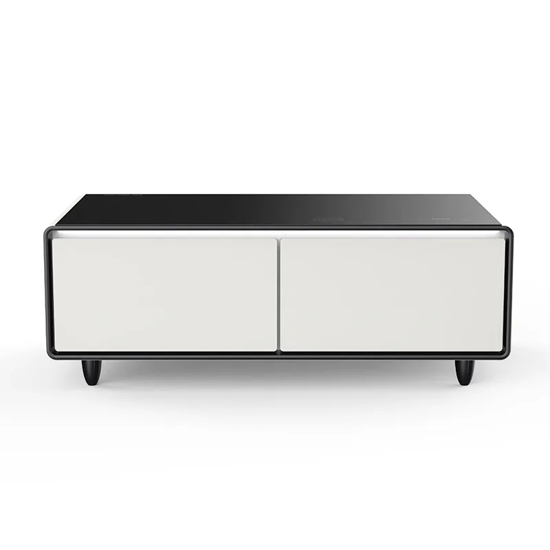 Primst Multifunctional smart coffee table refrigerator coffee table with 2 refrigerated drawers home furniture