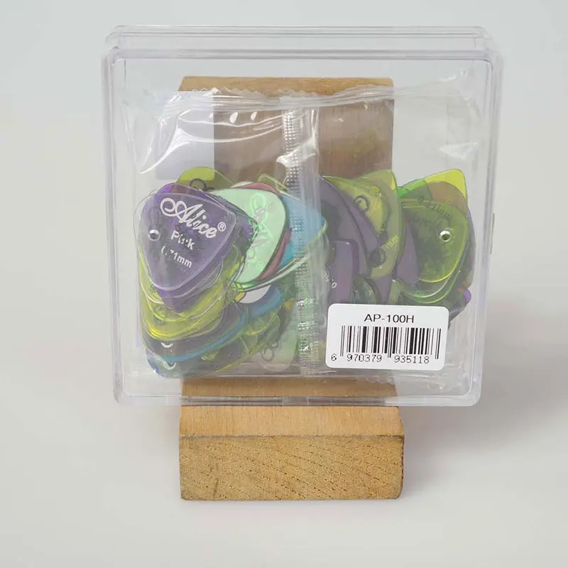 transparent PC picks Alice original Mixed thickness electric guitar pick mandolin AP100H