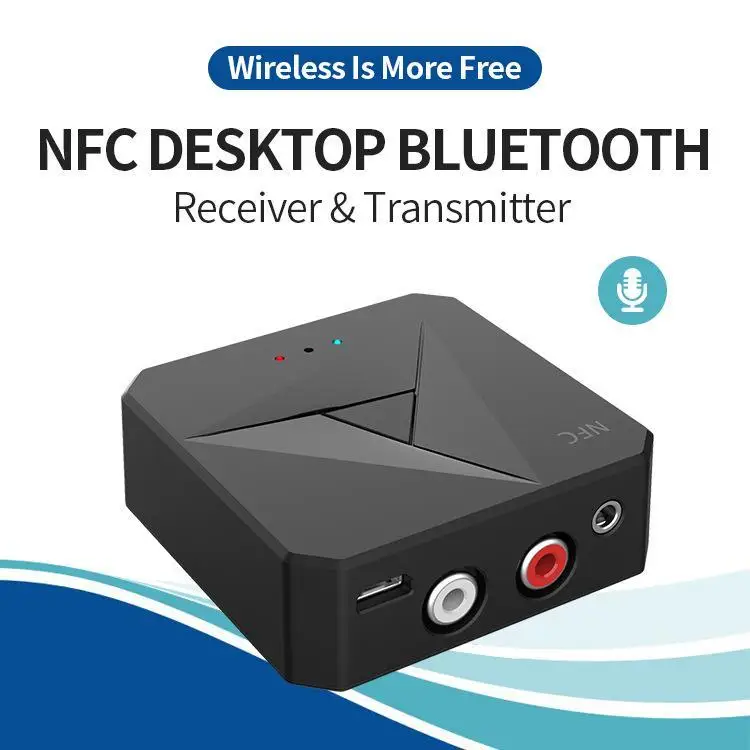 Приемник Bluetooth M21 два в одном NFC беспроводной передатчик Tooya 3 5 мм AUX автомобильный приемник адаптер RCA для
