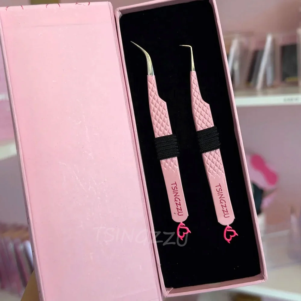 1 шт. Профессиональный пинцет для наращивания ресниц