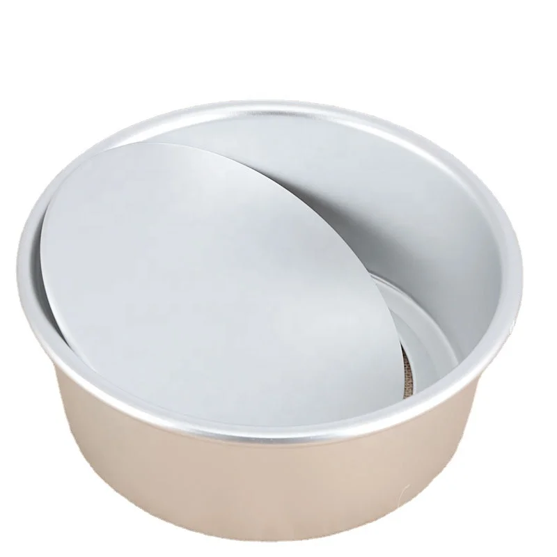 Aluminum cake pan cake tray baking tray with removable bottom detachable bottom