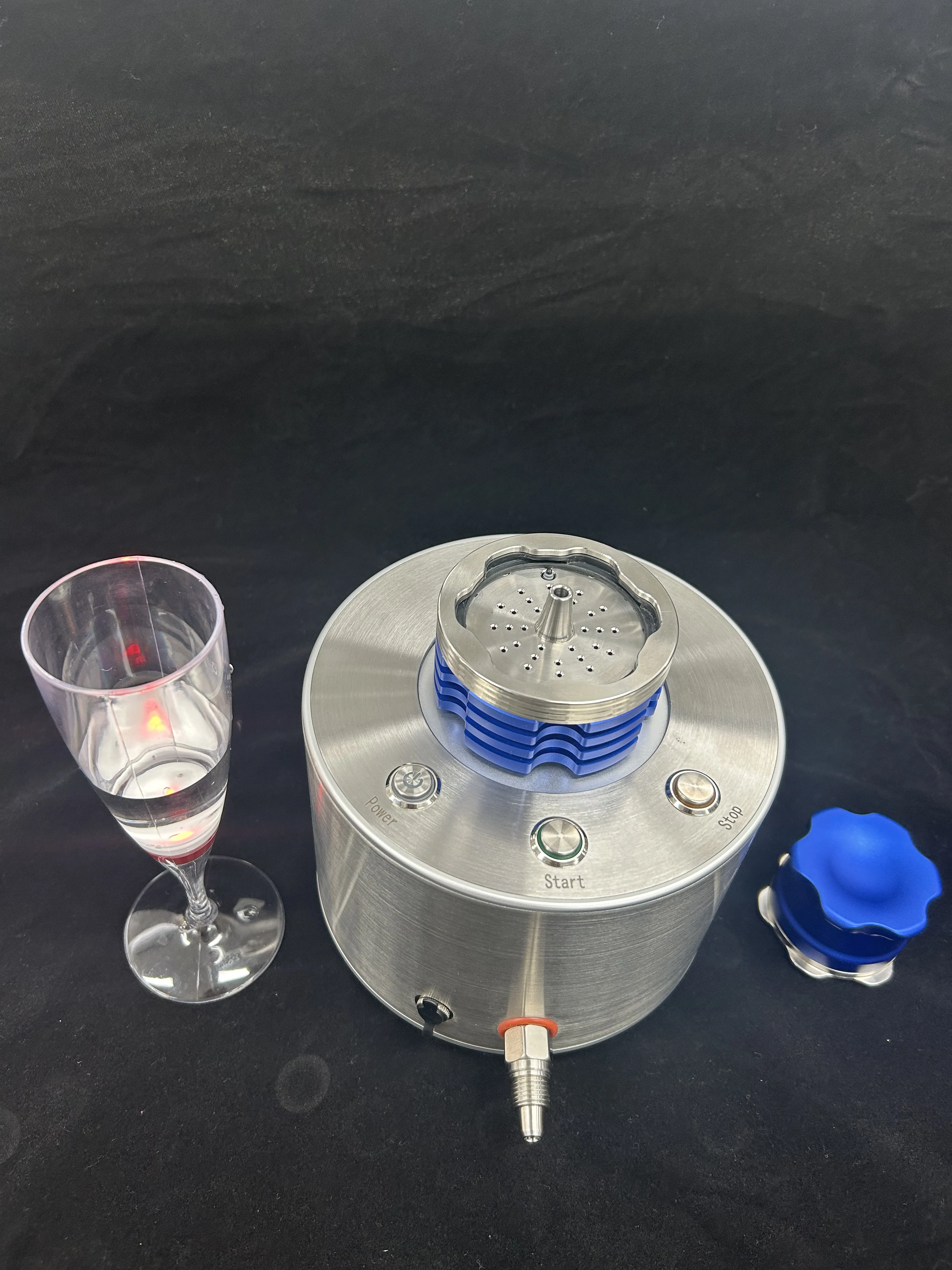 2-in- 1 function dry ice machine with stock for retail sale,delivery to usa only 1-4days