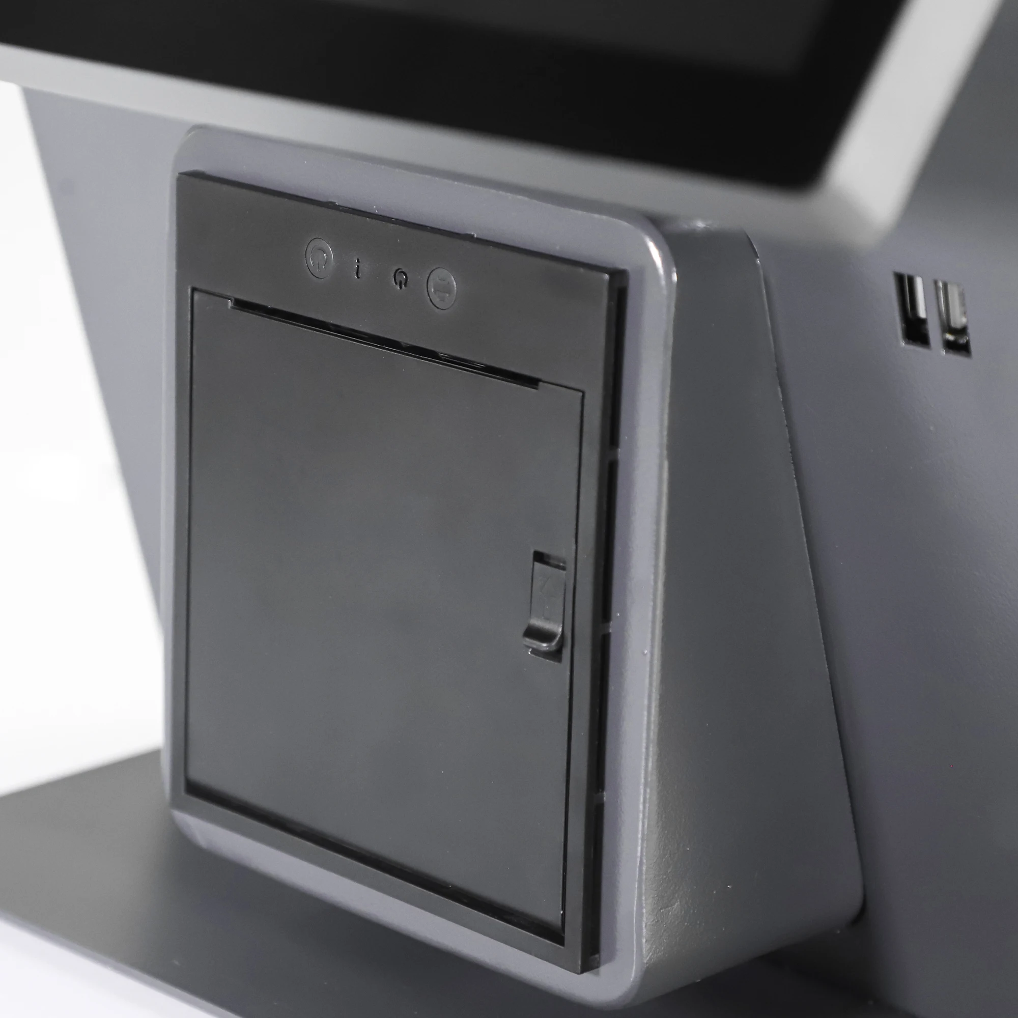 China Professional Pos System 15inch Touch Pos Cashier Machine Pos System With 80mm Thermal Printer For Supermarket