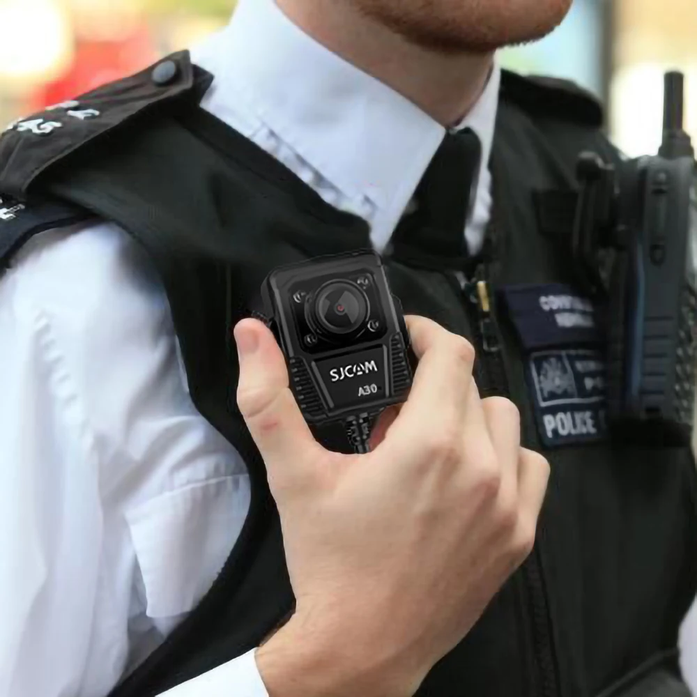 SJCAM Wearable Separate Giant Screen Security Guard  Body Camera A30 Police Recorder 5800mAh Wifi Connection with Mobile