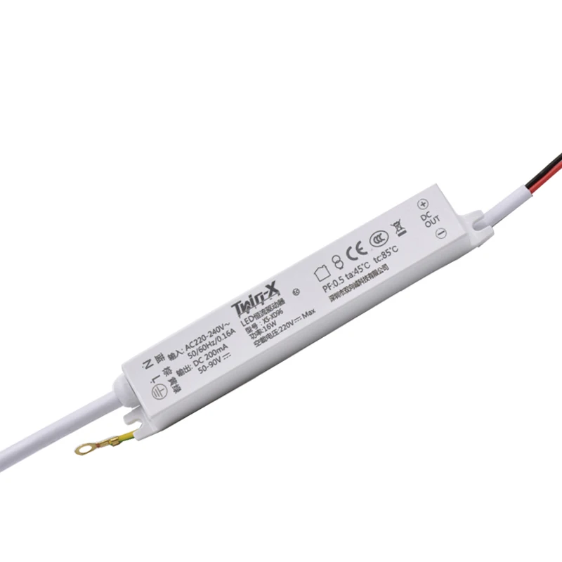 3C High Voltage 176V-264V Input Non-Isolation Panel Driver With Housing and Wires
