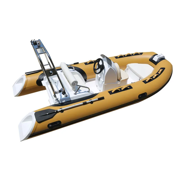 2020 hot sale high quality rigid hull hypalon inflatable fiberglass fishing rib boat