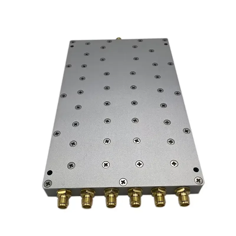 Setsail High Quality 30W 0.6-6GHz 6 way Power Splitter Divider with SMA-Female for IBS projects