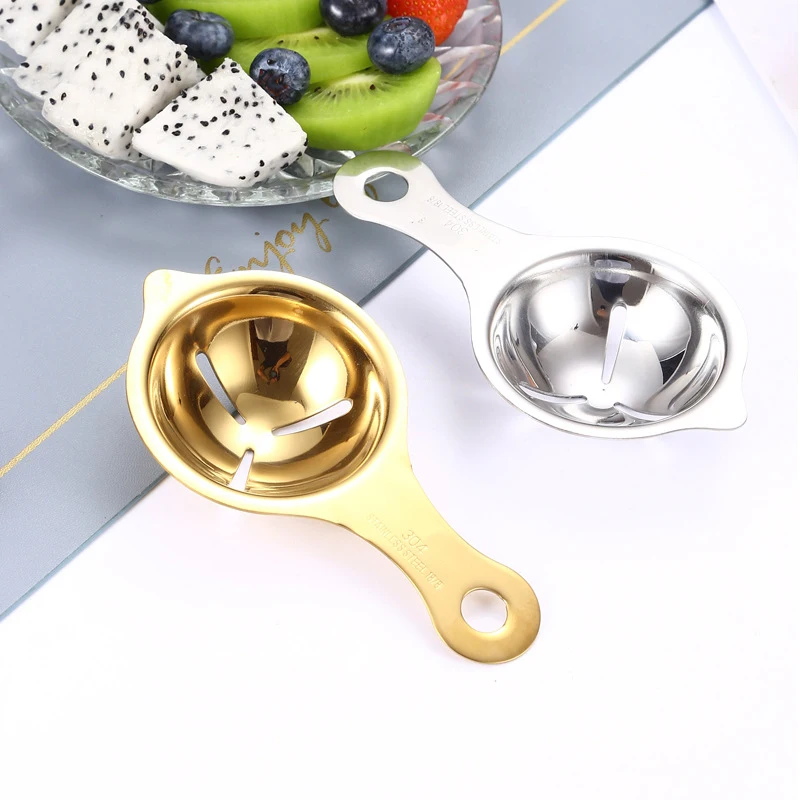 Factory Direct Sales 304 Stainless Steel Egg White Yolk Separator Egg Liquid Filter Protein Separator Egg Filter/