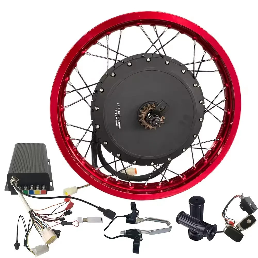 Высокопроизводительный 8KW QS273 40H мотор низкая цена комплект электровелосипеда быстрый Электрический преобразования мотоциклетный бесщеточный двигатель задней ступицы