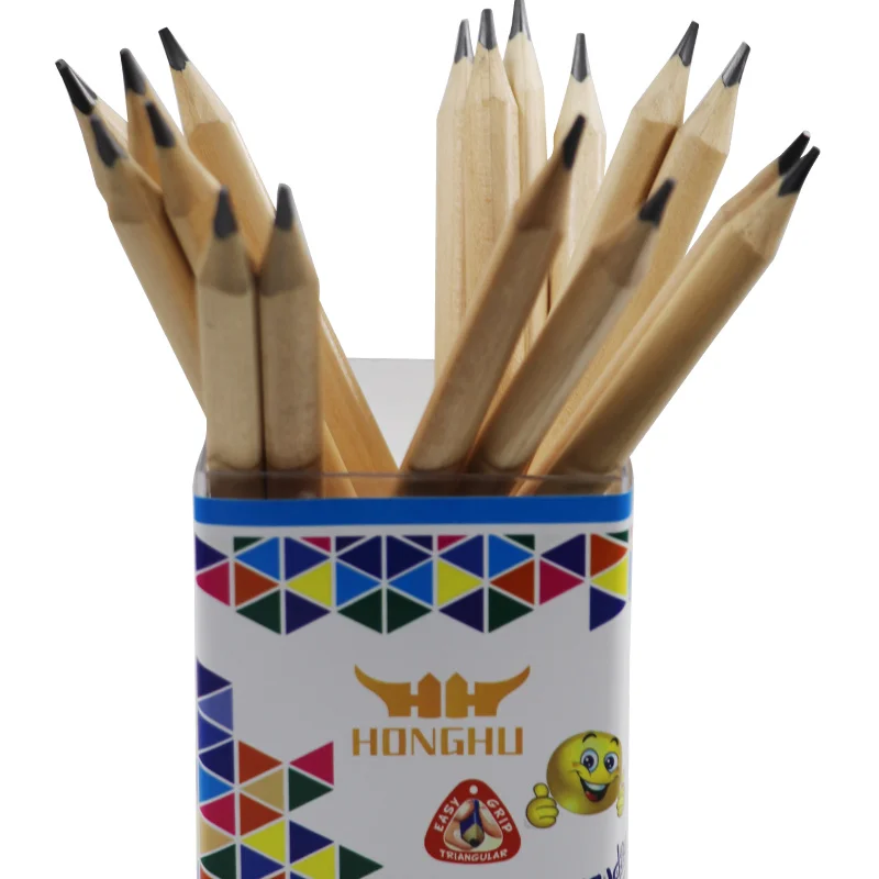 Jumbo Pencil 4.0mmHB  leadCustom Logo  nature wood body  luck Packing School Packaging Office Color Printing Type