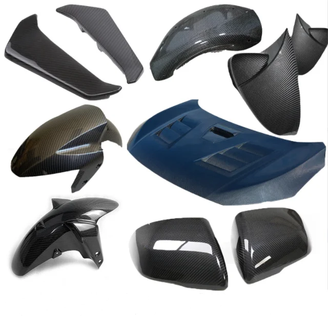 Professional carbon fiber injection molding made machining OEM custom mold carbon fiber parts