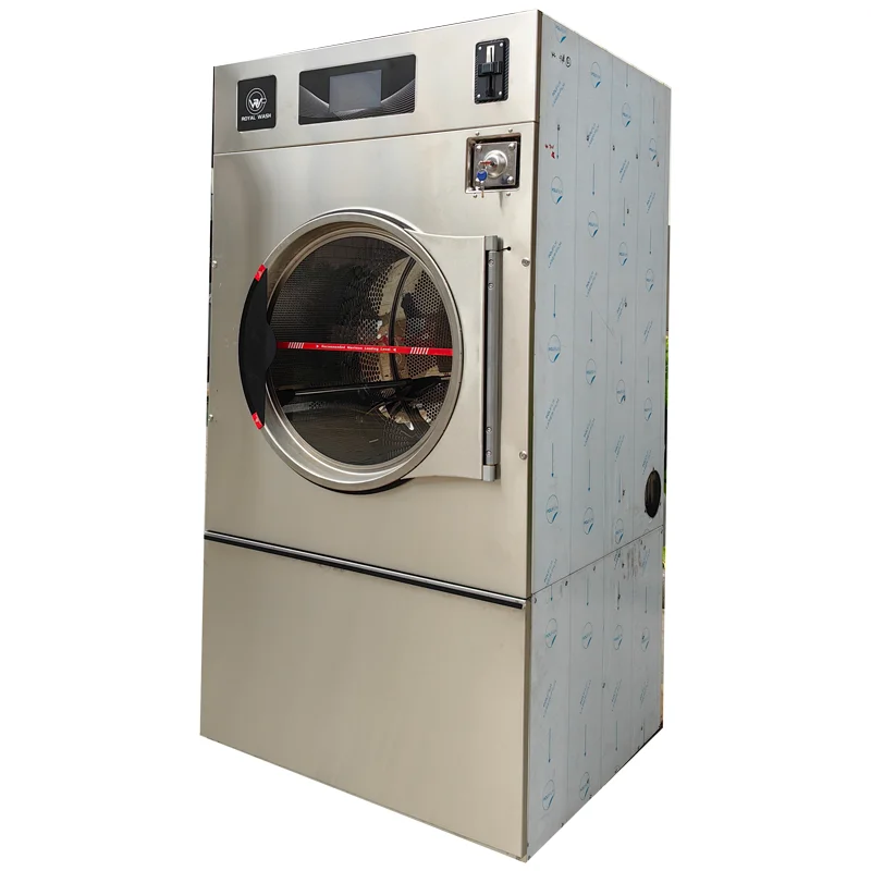 Commercial single dryer coin operated laundry equipment for dry cleaning shop
