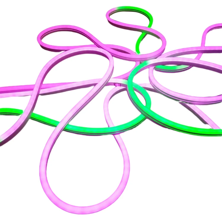 Factory hot new design Dome Surface Colorful light Addressable Neon Led Strip