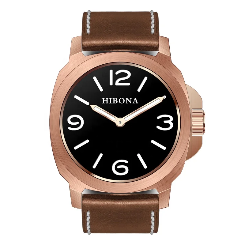 Quality Automatic Mechanical Watch Supplier Manufacturers Custom Design High Precise 316L Stainless Steel men Watch Case