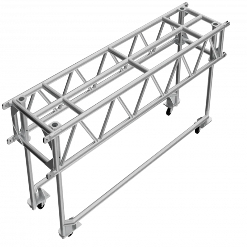 Topfinger 2024 hot sell moving head totem pre rig corner goal post truss display for led lighting truss stage lighting