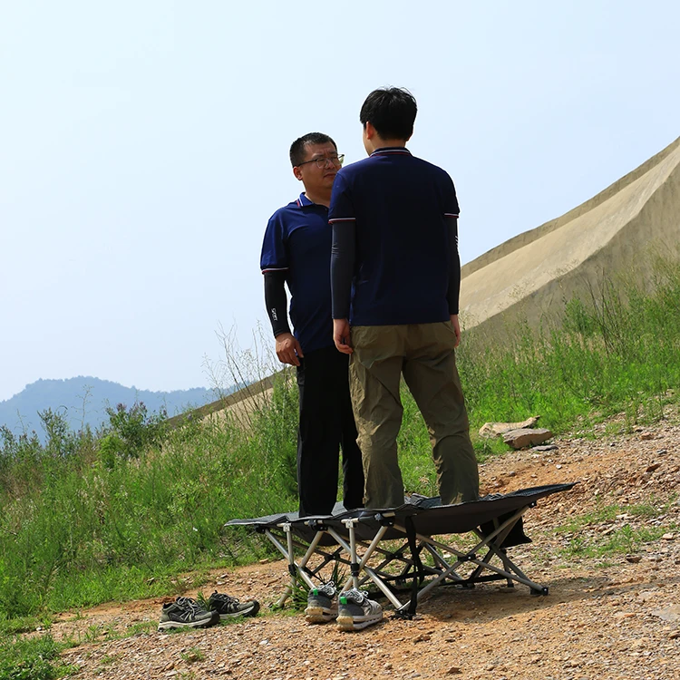 YOUQI 900D Oxford cloth Foldable Lightweight Camping Bed Portable Folding Cot