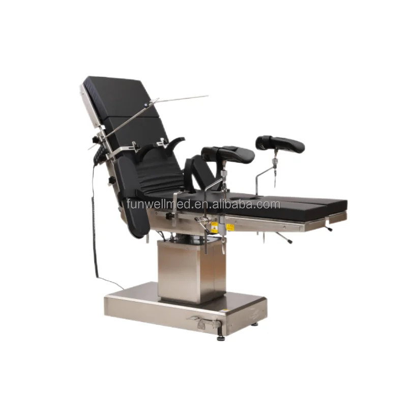 Economical and practical movable electric operating table surgical OR neurosurgery operation table with kidney bridge