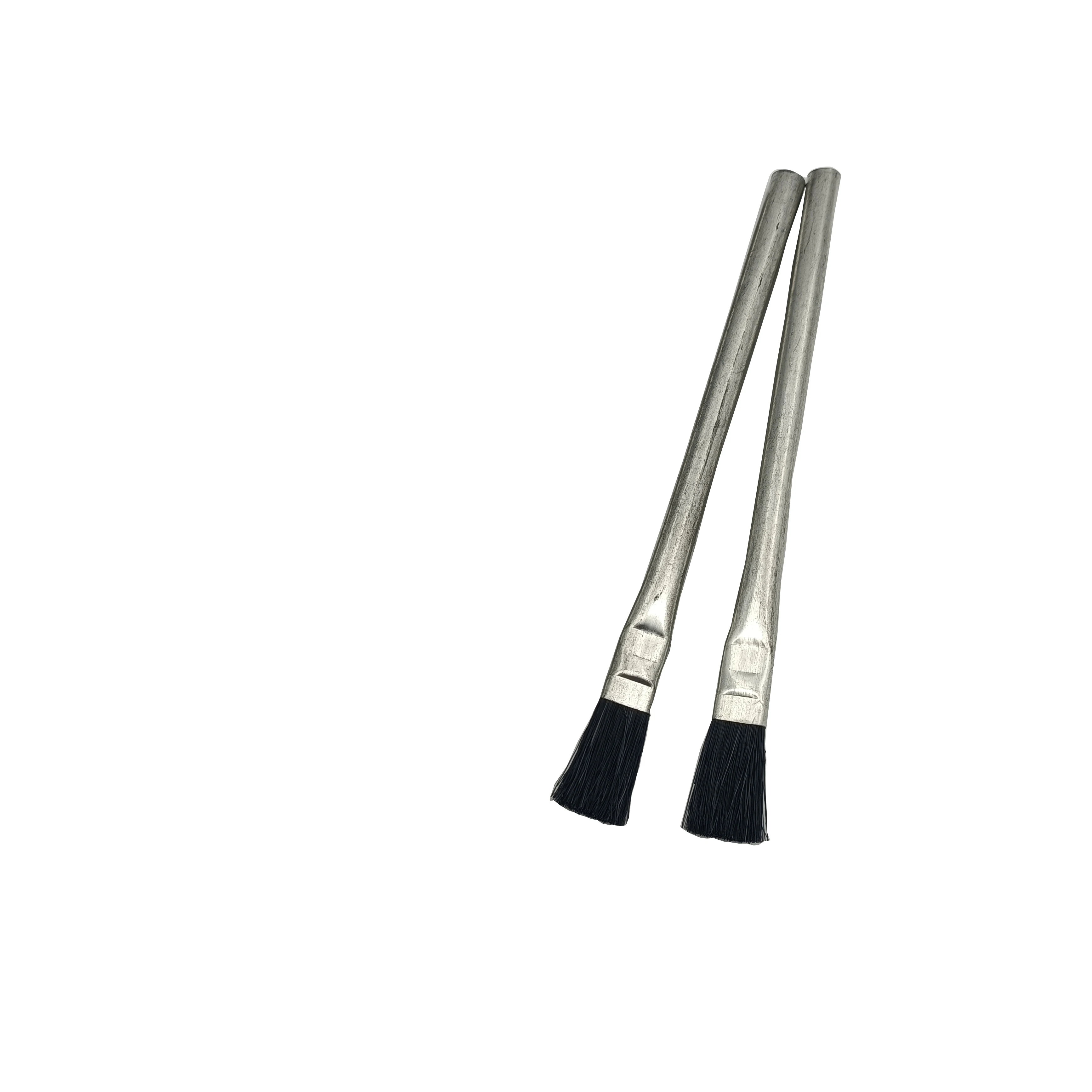 Industrial DIY Grade Acid Brush Tinplate Handle Cleaning Painting Bristle Brush OEM Customizable Type Tube Brush