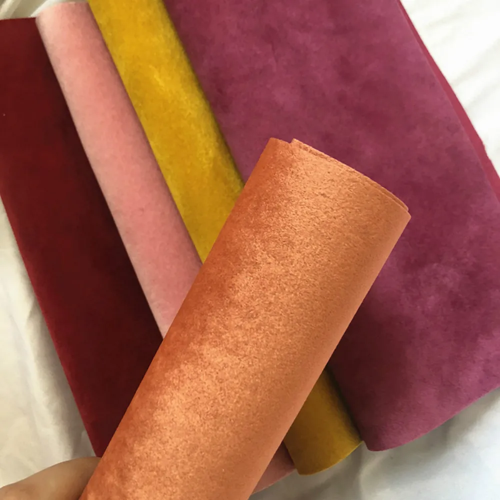 Новое поступление 2019, мягкие бархатные тканевые листы для обуви и поделок, оптовая продажа