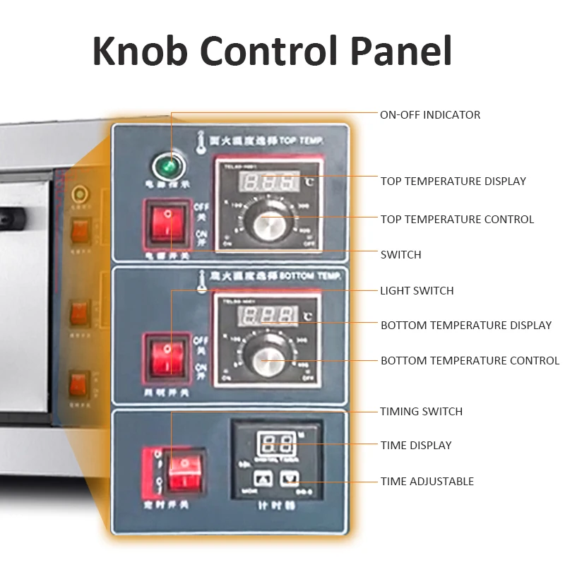 Bakery Equipment Manufacturer Professional Commercial Electric Gas 1/2/3 Deck Bread Baking Machine Bakery Oven Prices For Bakery
