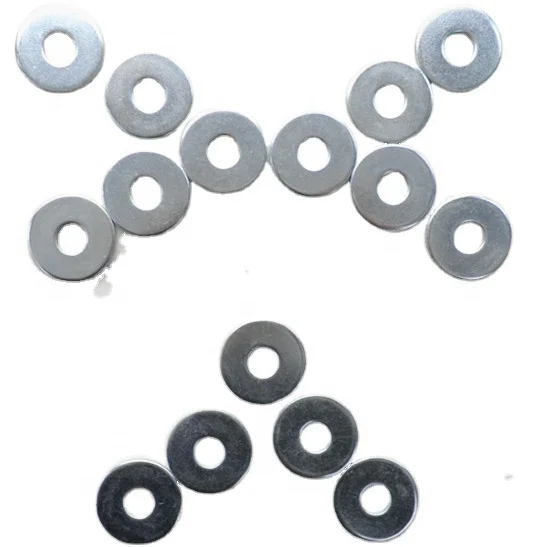 Professional supplier of  BSW Flat round washers zinc plated high quality low price