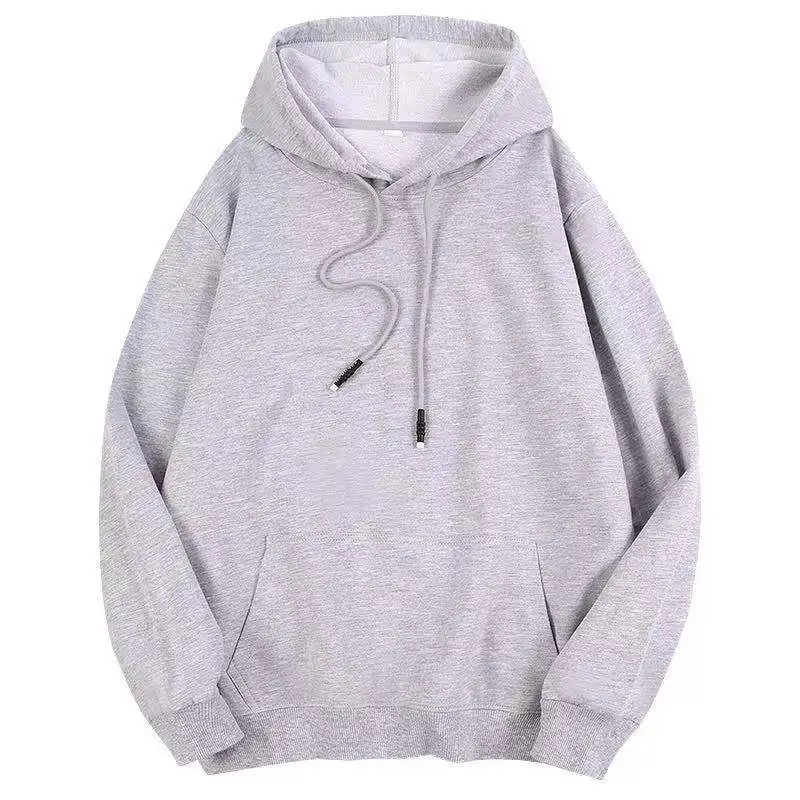Women Lose Bf Lazy Wind Hooded Thin Section Korean Men And Women Couple Tops Autumn Hoodie Blank