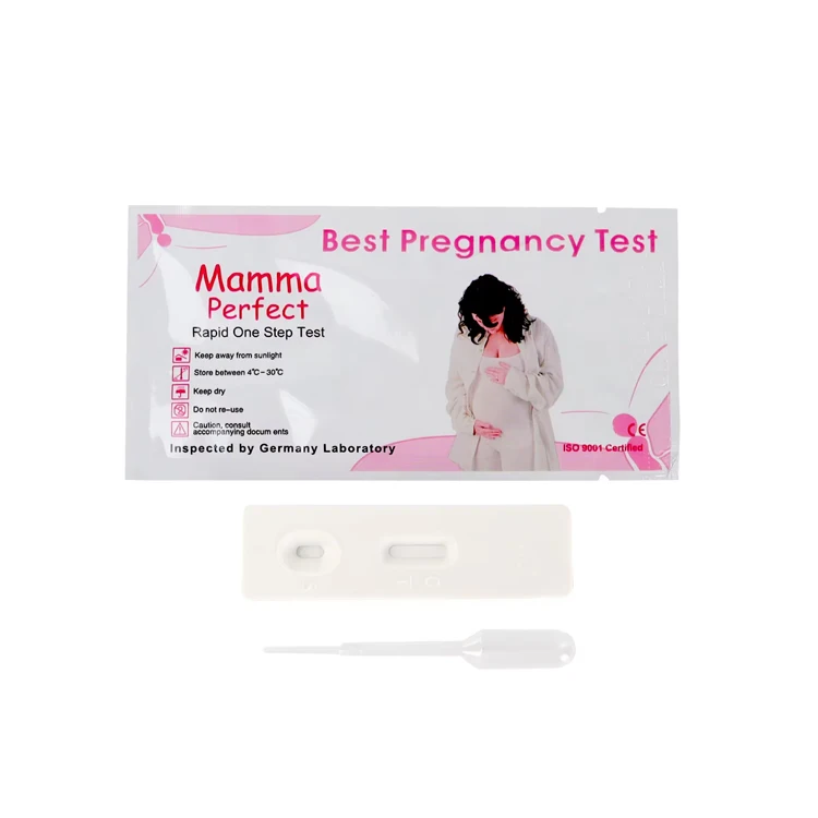 Early Detection Hcg Pregnancy Test Kit Medical One Step Hcg Urine Pregnancy Test Strip