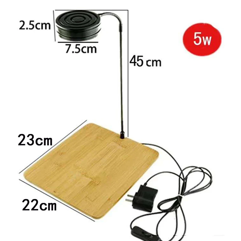 Bamboo board light Aquarium landscaping fish tank light Micro landscape