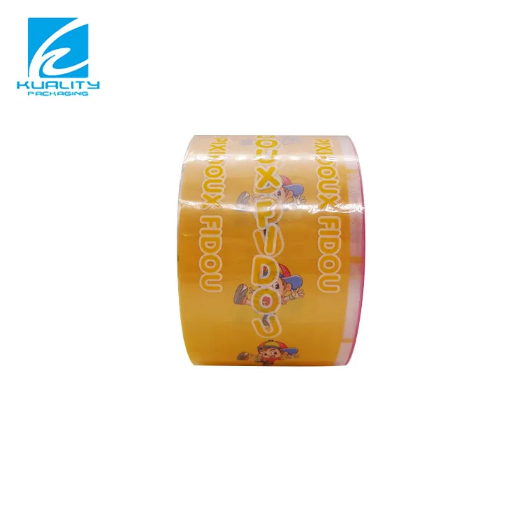 Food packaging plastic roll wrapping for fruit jelly stick pack film