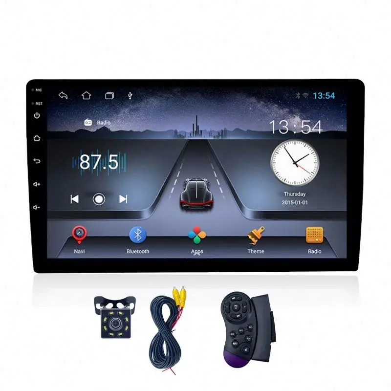 9 inch 1 Din Android Car Radio Player Intelligent Touch Screen CarPlay Universal Car TV Monitor with GPS System