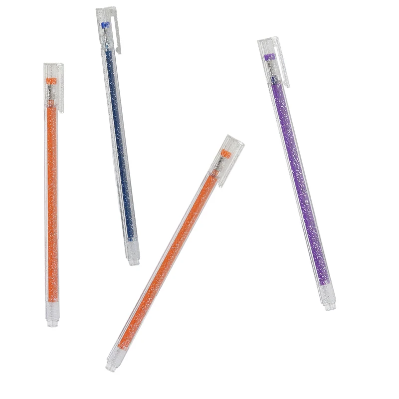 
Personalized Design Non Erasable Gel Pen, Hot Sale Set of 8 Shining Barrel Gel Pen For Black Paper Writing 