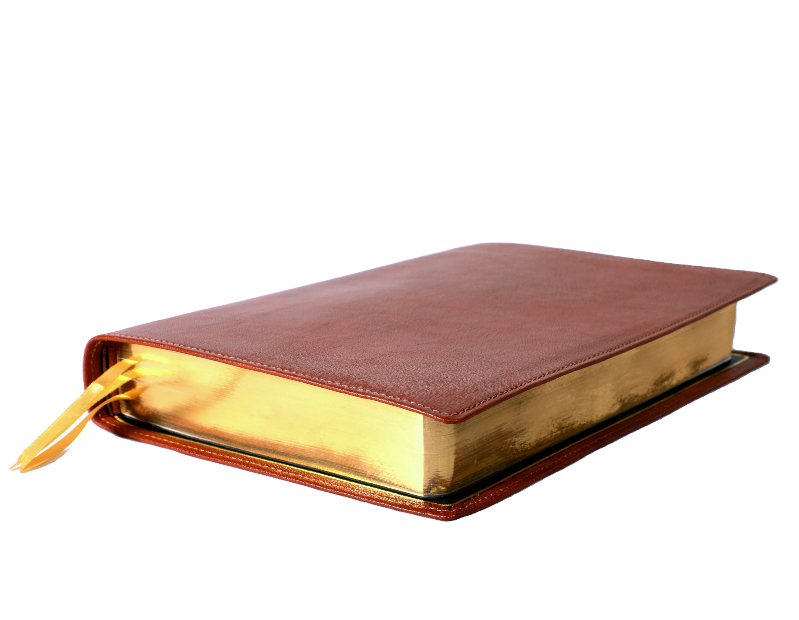 Bible /Genuine Leather Cover/ Bible Printing/ Hot Foil Stamping/ Blind Embossing/ Gold Edge Gilding