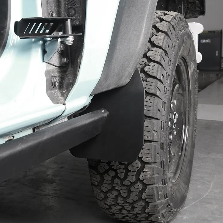 2022 Ford Bronco SPLASH GUARD 4 pieces  Rock Rail Side Mini Mud Flap 2021+ Ford Bronco