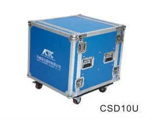 Aluminum portable Lighting amp rack plywood music instrument case for equipment