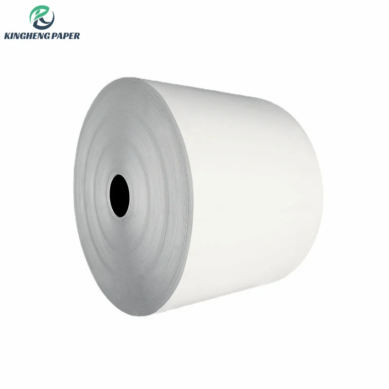 120 GSM White Kraft Paper Roll Wrapping Paper For Making Paper Ba