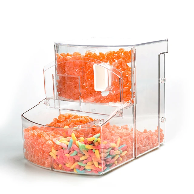 Good Quality Cheap Bulk Food Candy Box Dispenser For Supermarket And Shops