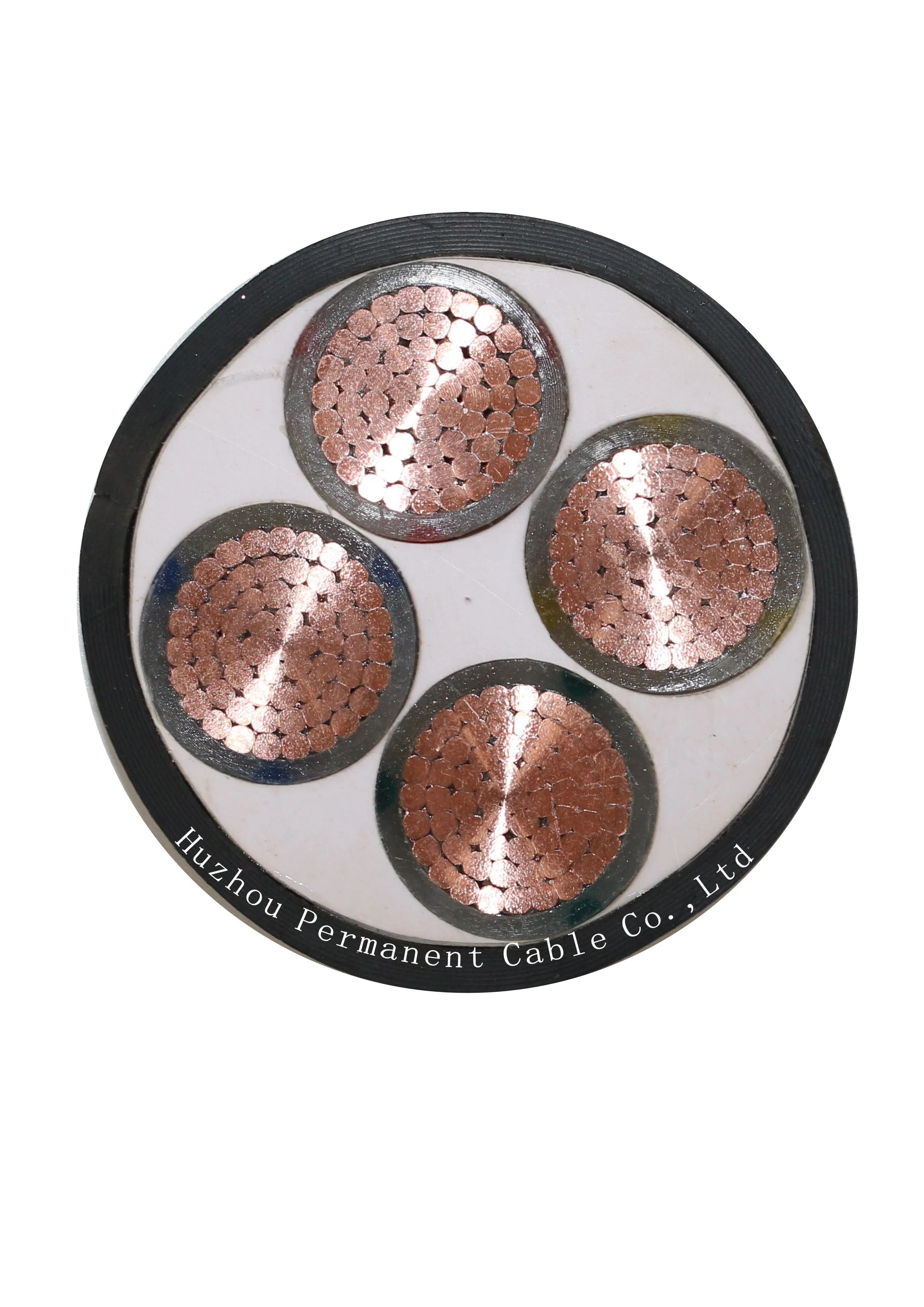 YJV 0.6/1KV 4core price copper conductor xlpe/pvc/pe insulation power cable