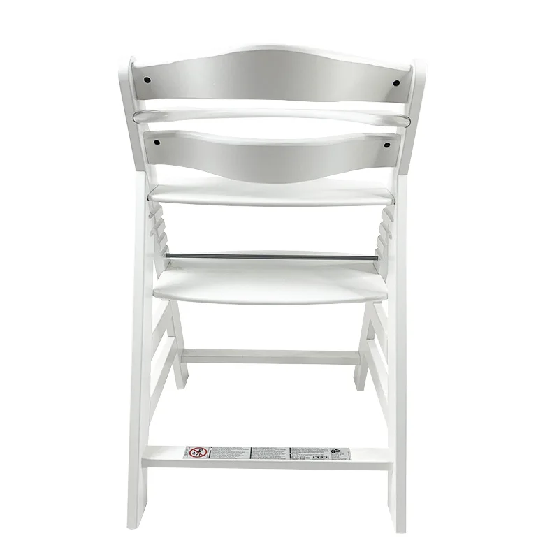 New Popular Style Gray kids High Chair Wooden Adjust Convertible Adjustable Toddler Baby Dining High Chair