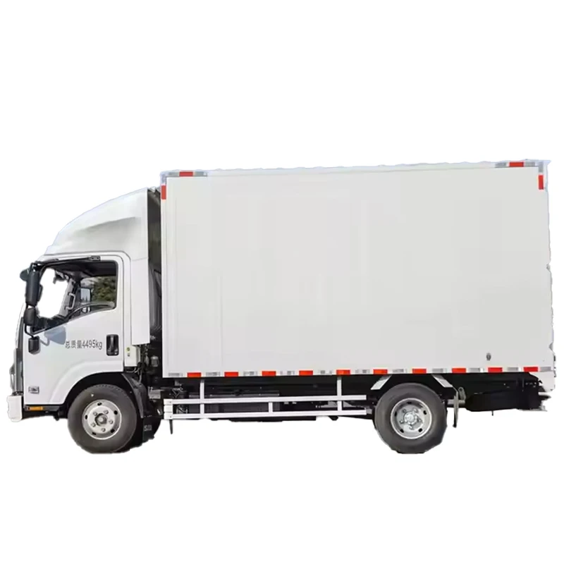 Chinese Factory ISUZU ELF 4*2 M600 5-7T Mini Cargo Truck Cheap Mini Box Truck for sale