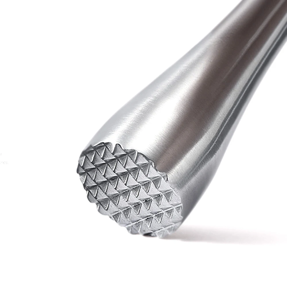 Amazon Hot Sale Lemon Masher Stir Cocktail Muddler Bartending Stirrers Stainless Steel Broken Popsicle