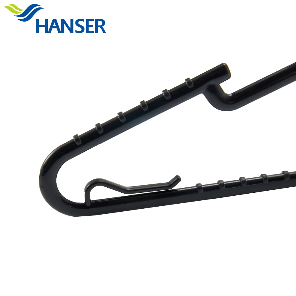 Hanser дешевые скользящие пластиковые вешалки для