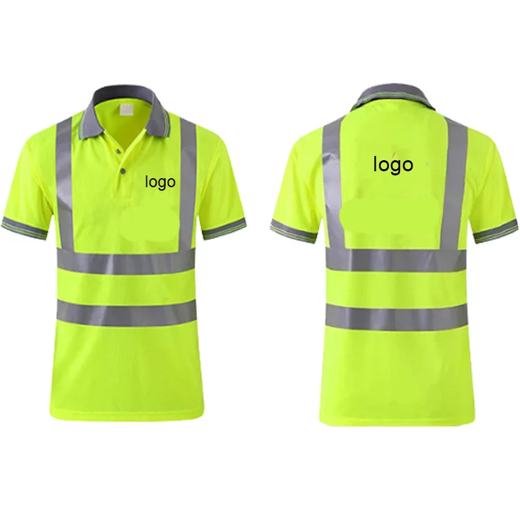 breathable high visibility vest reflective safety shirt construction shirts reflective t-shirt