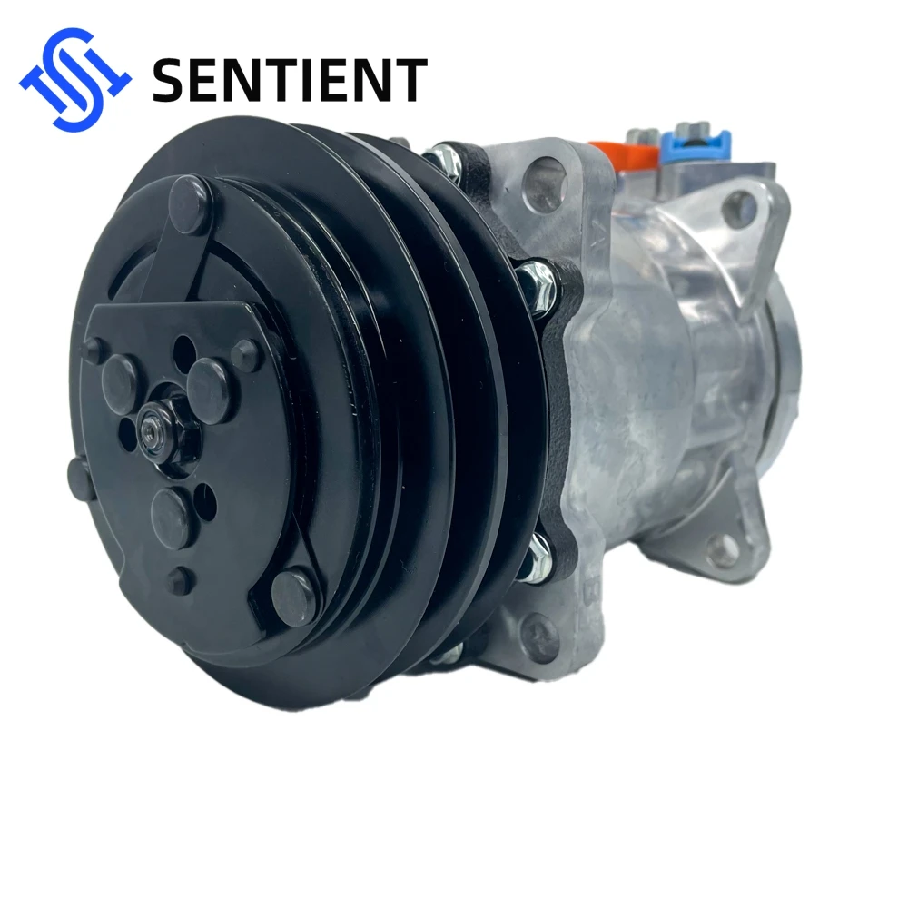 Auto repair parts 7H15 12V 2A compressor suitable for Foton Fulan  air conditioning compressor Car ac system