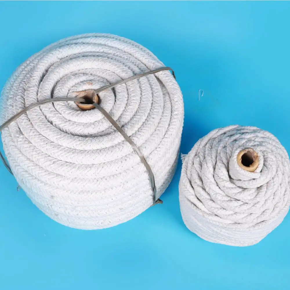 Высокотемпературный Плетеный керамический волоконный квадратный плетеный Канат