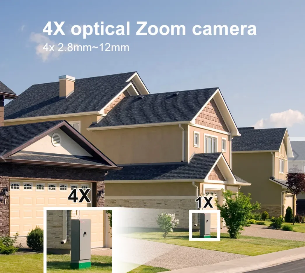 PTZ camera 4MP mini wifi camera ptz dome network camera 4x optical zoom  DS-2DE2A404IW-DE3