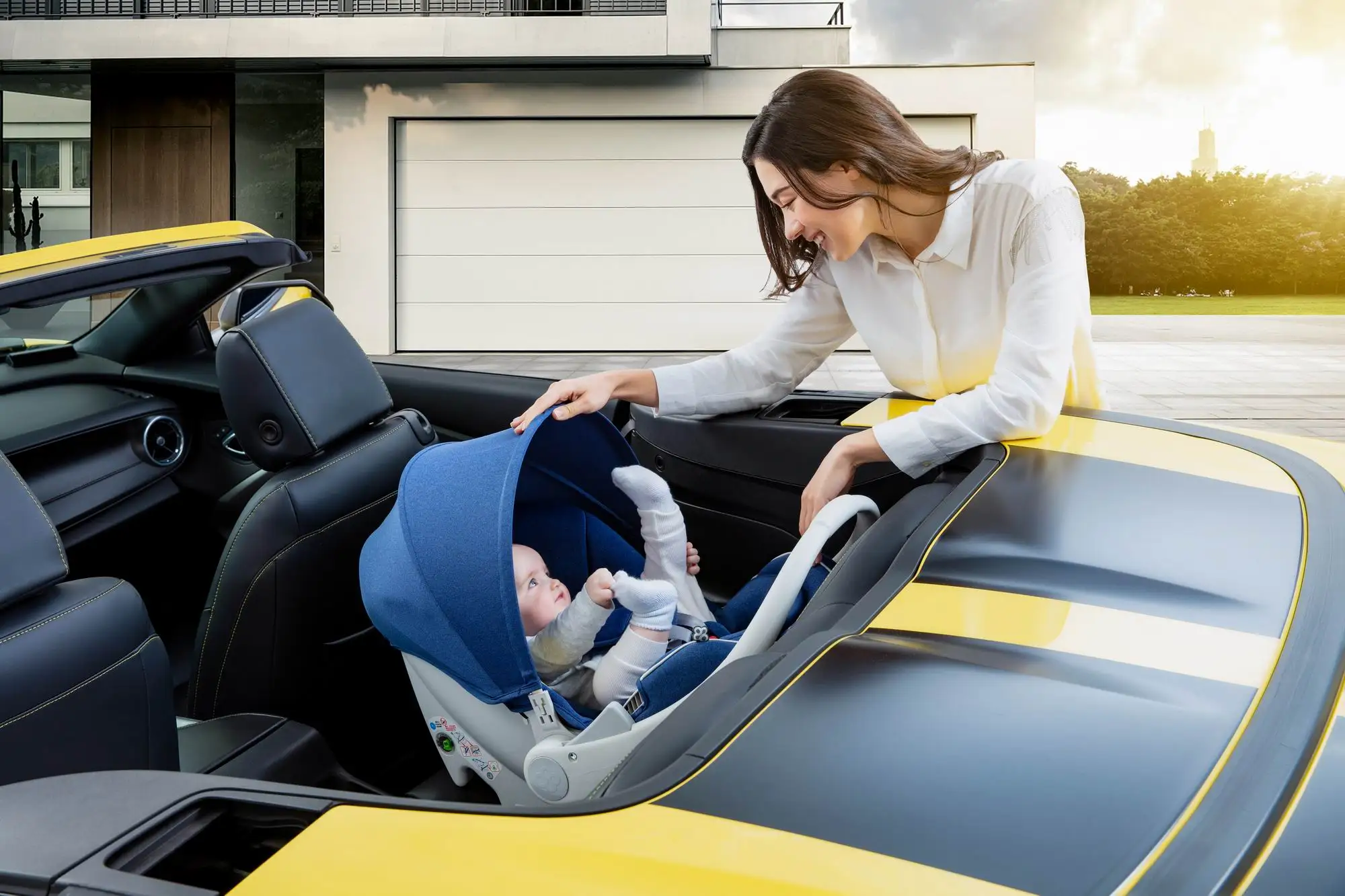  От профессионального производителя I-Размер 40-100 см с Isofix и опорными ножками детские автомобильные кресла