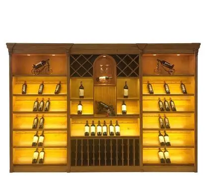 
classcial color wine rack living room and bar wine rack 