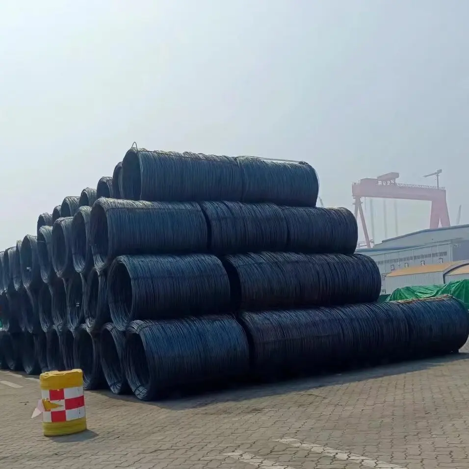 High Yield Deformed Bar 12mm Reinforcement Steel Rebar Wire Rod in Coil Metal Building Materials