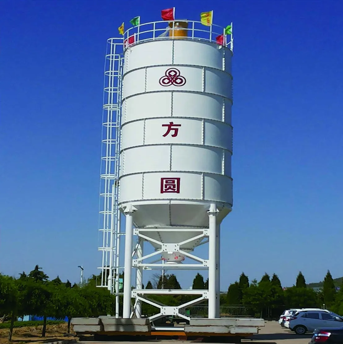 New Used Electric Cement Silo Concrete Mixing Plant Core Components Include Motor Screw Conveyor Construction Manufacturing